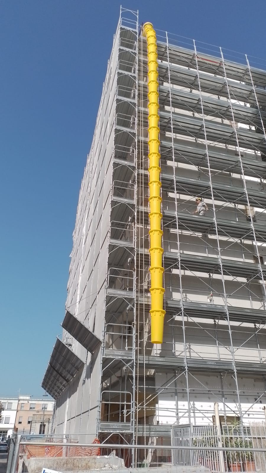 Lavori di efficientamento Energetico in via Malta