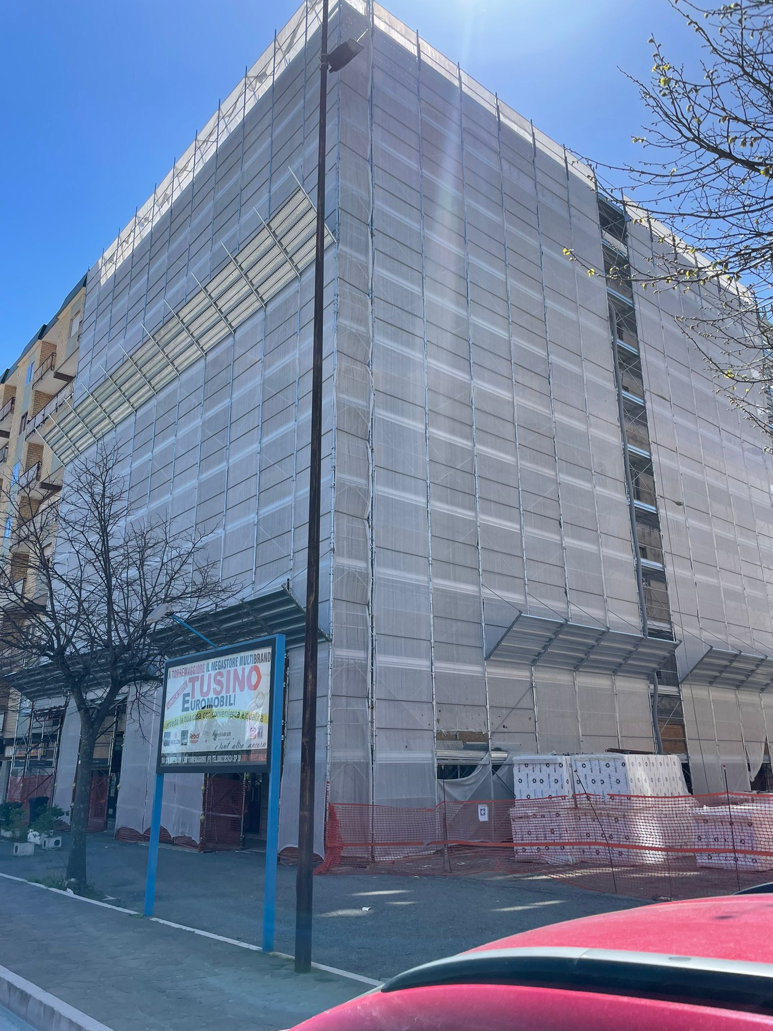 Lavori di efficientamento Energetico in via Malta