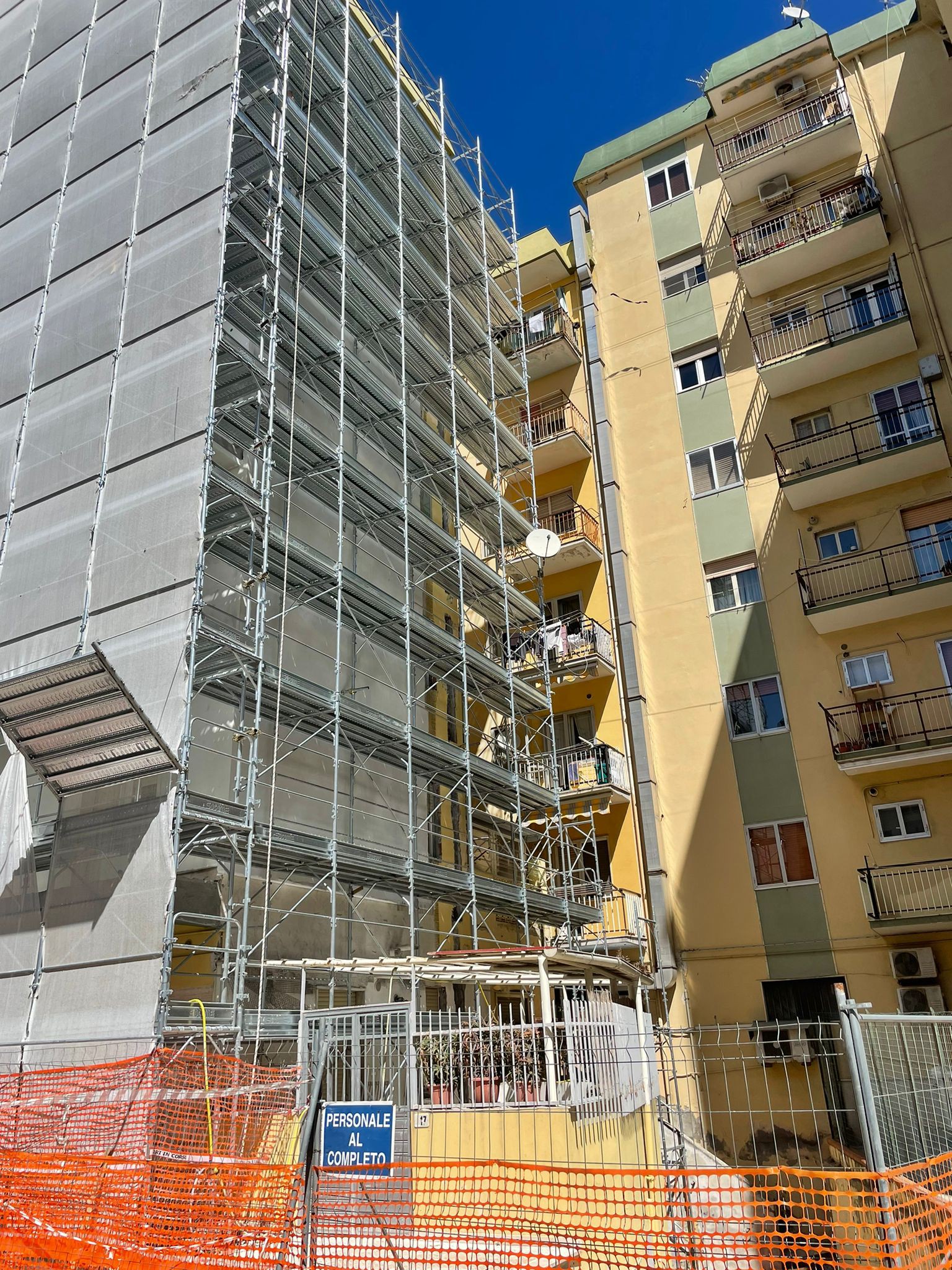 Lavori di efficientamento Energetico in via Malta